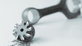 Die Reibahle mit Cermetschneiden und spezieller Spanbrechergeometrie sorgt für kurze Späne. (Bild: Mapal)