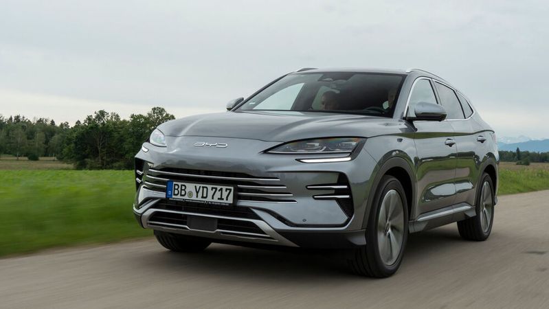 Derzeit das beliebteste chinesische Modell in Deutschland: der BYD Seal U.(Bild:  BYD)