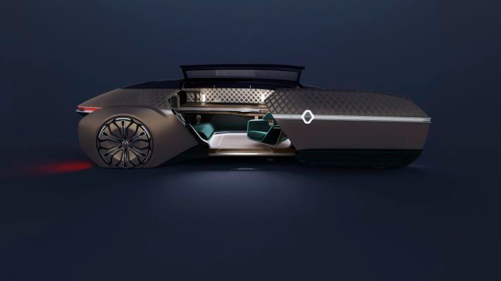 Als Shared-Mobility-Lösung des High-End-Segments stellt der EZ-ULTIMO für seine Nutzer eine Möglichkeit dar, mit maximalem Komfort und in Premium-Ambiente zum Flughafen oder Hotel zu gelangen, eine exklusive Shoppingtour zu unternehmen oder auf Sightseeing-Exkursion zu gehen.  (Renault)