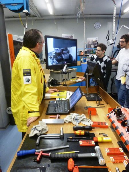 Séminaire Sandvik du 31 janvier 2013 au Technopôle de Ste-Croix. (Image: CPNV, Y. Neuenschwander)