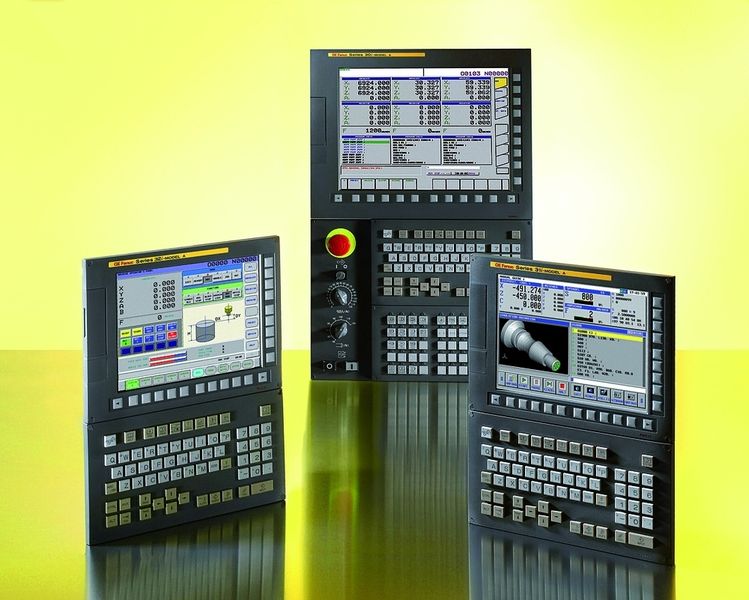 Bild 1: Die grundlegende Basis für Präzisionsbearbeitung bieten High-end-Steuerungen, zum Beispiel die der CNC-Serie 30/31/32i von GE Fanuc. (Archiv: Vogel Business Media)