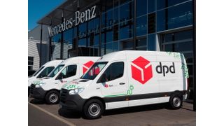Die neuen elektrischen Transporter von DPD werden mit Ökostrom geladen. (DPD)