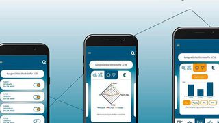 Die App „Smart Material“ ermöglicht eine einfache und intuitive Auswahl des passenden Gusswerkstoffes. (Feinguss Blank)