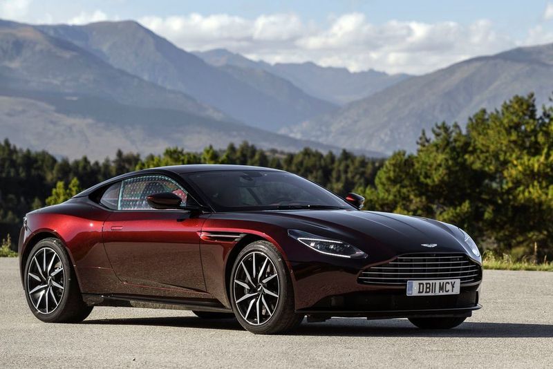 Die Maxinmalgeschwindigkeit des DB 11 gibt Aston Martin mit 300 km/h an. (Aston Martin)