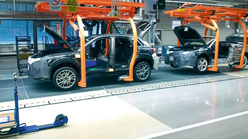 Das mittlerweile fünfte Modell das am Standort Györ entsteht, ist der neue Audi Q3. (Thomas Günnel/Automobil Industrie)