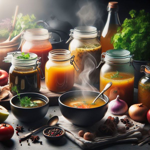 Suppen, Brühen, Saucen: 6 Warnmeldungen Suppen, Brühen und Saucen bleiben mit 6 Meldungen auf einem ähnlichen Niveau wie im Vorjahr. (Bild: Copilot / KI-generiert)