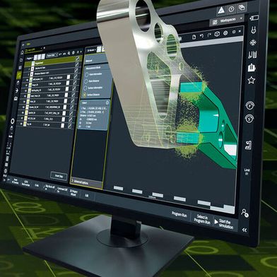 Le système de programmation vTNC7 de Heidenhain permet de passer plus vite de la conception à la réalisation, autrement dit de l'étape de conception à l'obtention de la pièce finie sur la machine de l'atelier.  (Source : Heidenhain (Schweiz) AG)