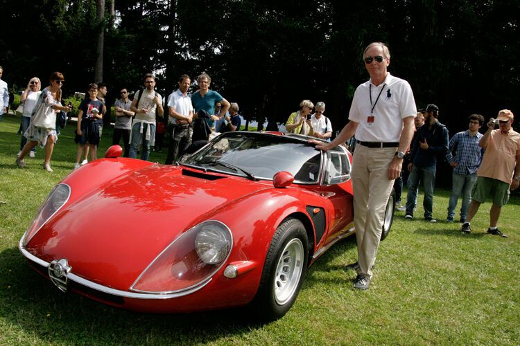 Den Preis für das schönste Auto hat Albert Spiess mit seinem Alfa 33 Stradale den Coppa d'Oro gewonnen. (Bild: Ampnet)