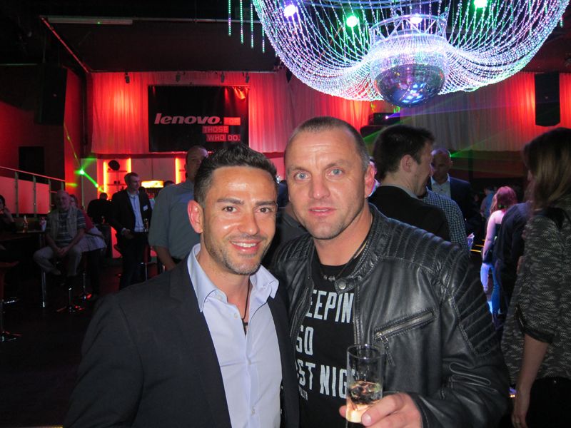 Romeo Gramaglia (l.), PNY, und Alexander Bruchhage, ALSO (Bild: IT-BUSINESS)