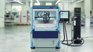 Magnetsensoren mit SIL2-Zertifikat kommen in der Nutzentrennmaschine für Leiterplatten von Schunk Electronic Solutions zum Einsatz. (Schunk)