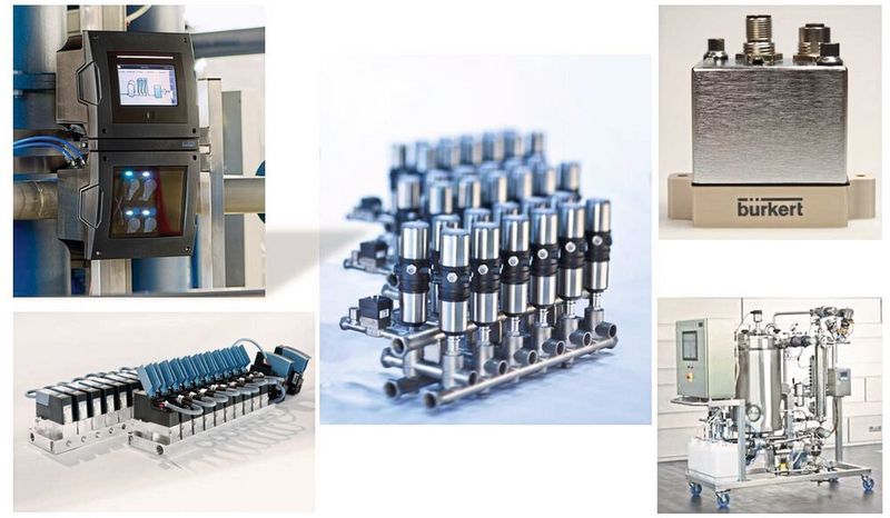 2017: Bürkert drives digitalization ahead: with a platform concept for individual and technically challenging system solutions.  (Bürkert)