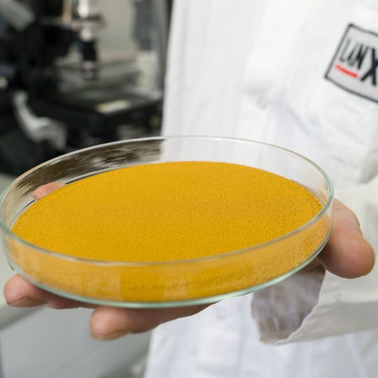 Mit innovativen Eisenoxiden wollen Lanxess und Ibu-tec die elektrochemische Eigenschaften, z. B. die Energiedichte der LFP-Batterien sowie die Ladegeschwindigkeit und die Zahl der Ladezyklen optimieren.(Bild:  Lanxess)