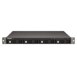 Im Netzwerkspeicher TS-420U verbaut Qnap eine Marvell-CPU, die mit 1,6 Gigahertz getaktet ist. Das Gerät unterstützt iSCSI-Targets mit Thin Provisioning, hat duale Gigabit-LAN-Ports mit Ausfallschutz und Lastausgleich und erlaubt eine plattformübergreifende Dateifreigabe unter Windows, Mac OS X und Linux/UNIX.
