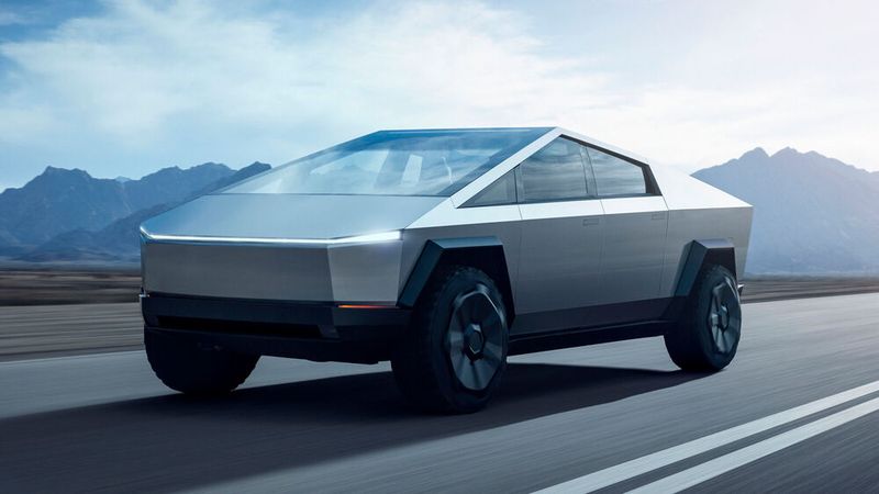 Der Cybertruck von Tesla ist immer noch ein Einzelstück. (Bild: Tesla)