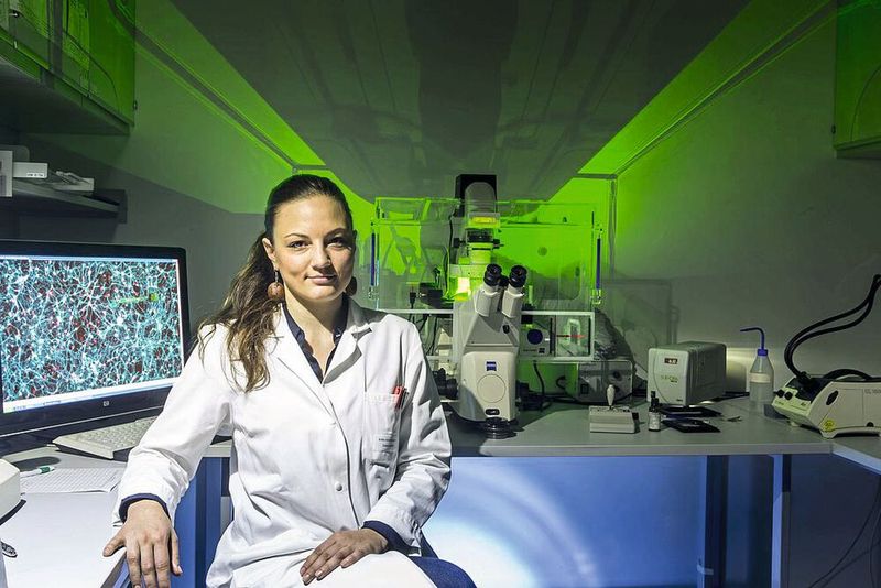 Dr. Sofia Meyer zu Reckendorf ist Erstautorin der in Nature Communications erschienenen Publikation  (Bild: Institut für Physiologische Chemie / Universität Ulm)