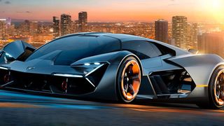 Mit dem Terzo Millennio zeigt Lamborghini seine Vision eines elektrisch getriebenen Supersportlers der Zukunft. (Lamborghini)