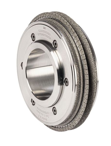 Die Diamant Abrichtrollen 6JGS von 3M sind eine neue Lösung für das Verzahnungsschleifen. (Bild: 3M)