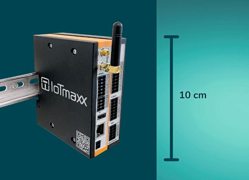 Die Gateways von IoT Maxx belegen nur 5 cm auf der Hutschiene und decken einen Temperaturbereich von -25 °C bis 70 °C ab. (Bild: IoT Maxx)