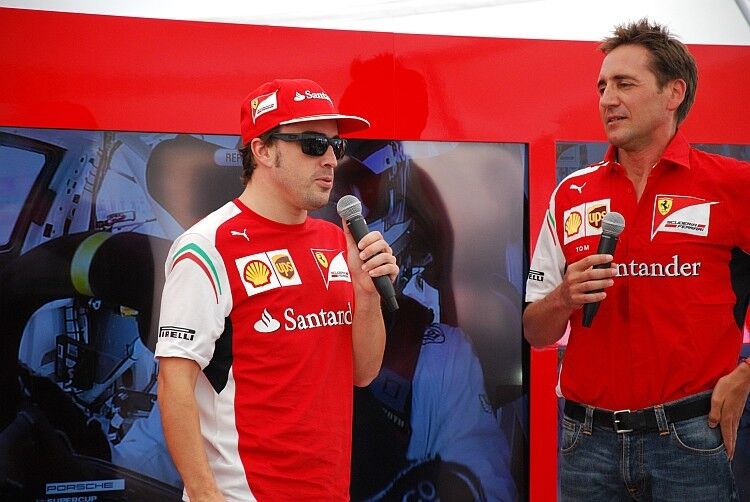 Ex-Weltmeister Fernando Alonso macht mit Ferrari eine schwere Zeit durch: Noch kein Sieg 2014 und auch in Hockenheim nur Fünfter. (Foto: Rosenow)