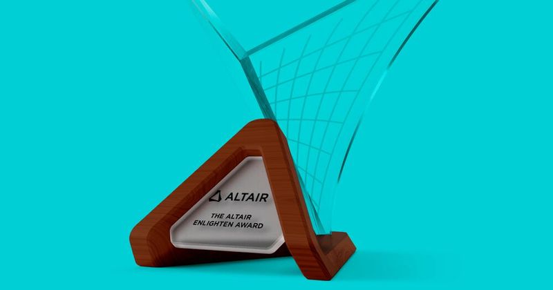 Ab sofort können Unternehmen sich für den Altair Enlighten Award 2024 bewerben. Der Preis zeichnet herausragende Innovationen der Automobilindustrie im Bereich des nachhaltigen Leichtbaus aus.(Bild:  Altair)