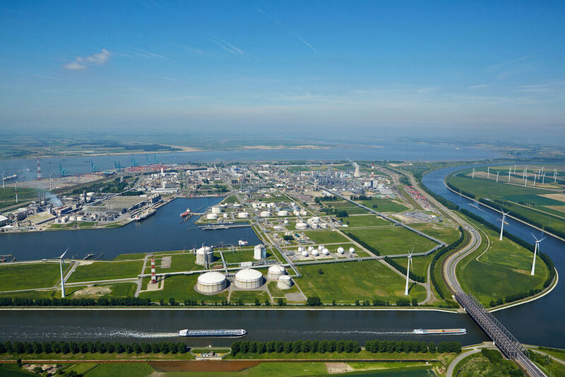 BASF’s Verbund site in Antwerp, Belgium. (BASF)
