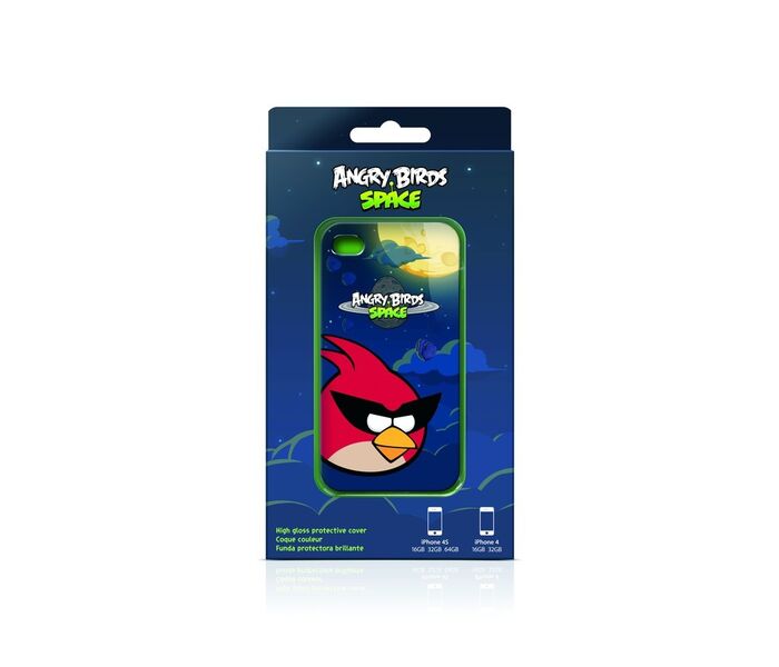 Auch die iPhone-Cases kommen in spacigem Angry-Birds-Design daher. (Archiv: Vogel Business Media)