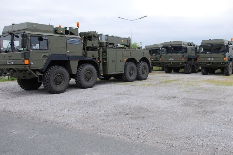 Die Bundeswehr zählt zu den Großkunden des MAN-Centers. (Foto: Rubbel)