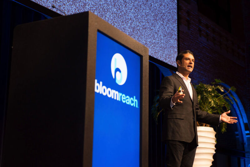 BloomReach CEO Raj de Datta zeigt, was eine großartige Digital Experience bewirken kann. (BloomReach)