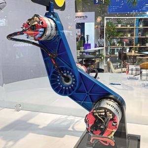 Der integrierte Antrieb Tuaka wurde für Roboteranwendungen entwickelt.(Bild:  Stefanie Michel)