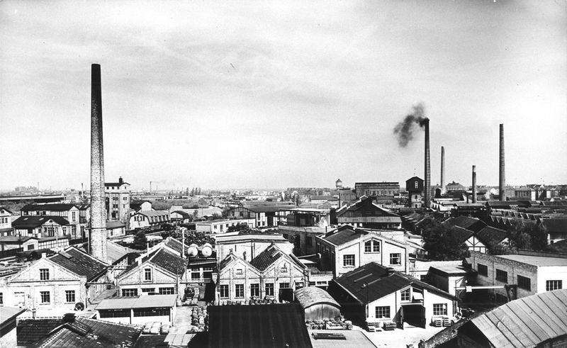 The factory of Dubois und Kaufmann GmbH around 1916 (Picture: Rhein Chemie Rheinau)