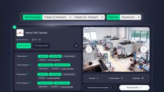 Plattformen wie das Partfox-Netzwerk verbinden Einkäufer in Echtzeit mit passenden CNC-Fertigern. (Bild: Orderfox)