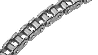 Mit den kurvengängigen Ketten von Tsubaki sollen sich schnelle Richtungswechsel in Warenlagern realisieren lassen. (Tsubaki)