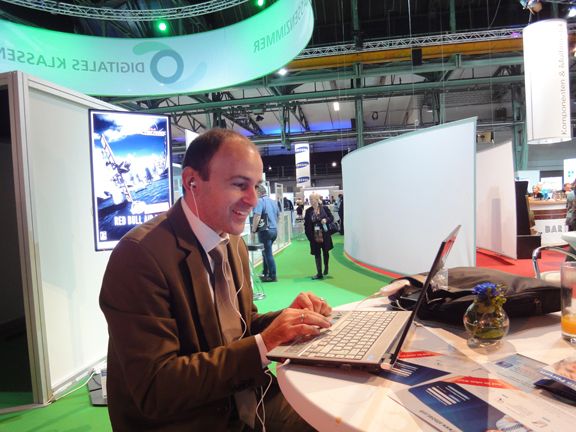 Tomas Oubailis, LG, bei der Arbeit. (Archiv: Vogel Business Media)