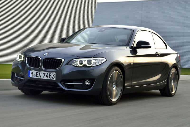 Sieger Kategorie Coupés: BMW 218i; relativer Werterhalt: 56 Prozent. (BMW)