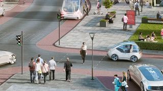 Bosch und Daimler entwickeln gemeinsam das vollautomatisierte und fahrerlose Fahren. Die Projektarbeit zielt vor allem auf die serienreife Entwicklung eines Fahrsystems, damit Autos in der Stadt  autonom fahren können. (Auto-Medienportal.Net/Bosch)