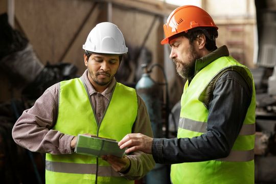 Arbeitssicherheit in der Industrie beginnt bei der einfachen Erkenntnis, dass sichere Arbeit kein Zusatz zum Produktionsalltag ist, sondern eine Grundbedingung für funktionierende Abläufe.(Bild:  Ana Lucia Videira (Unsplash))
