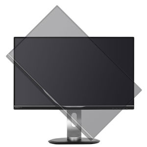 Die Pivot-Funktion des Philips 258B6QJEB soll durch das Kabelmangement des Monitors besonders komforabel nutzbar sein.