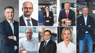 MM Maschinenmarkt hat Geschäftsführer aus der Industrie nach ihren Erwartungen für 2024 befragt. (Bild: Kuka Group, Scanner Gmbh Kuenzelsau, Raimund Verspohl, Sebastian Berger, Horn/Sauermann, Michael Koch - Digital Fotogroup, Schunk SE & Co. KG, Verena Müller )
