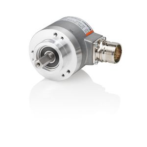 Der Sendix Multiturn Drehgeber F58  im 58er Gehäuse von übernimmt Positionierungsaufgaben in Windenergieanlagen.