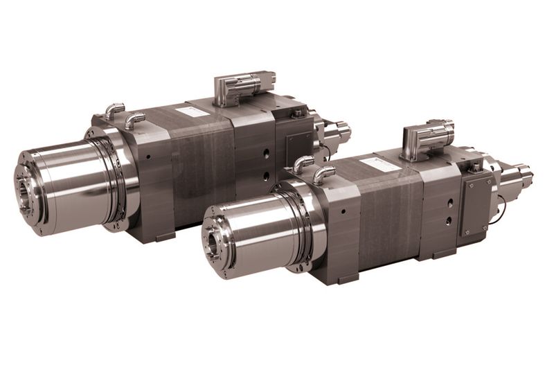 Die Hybridspindel ist als Blockspindel konzipiert und bisher in zwei verschiedenen Baugrößen erhältlich. (Bild: Weiss Spindeltechnologie)