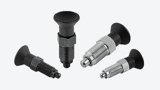 Aufgrund einer sehr flachen Mutter eignen sich die Bolzen auch für die Montage an Bauteilen mit dünnen Wänden. (Bild: Heinrich Kipp)