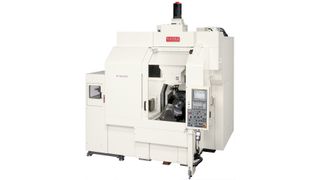 Yasda, vertikales 5-Achsen-Bearbeitungszentrum, Modell YBM Vi40.  (Bild: Yasda)