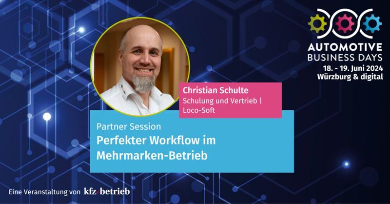 Mehr zu den einzelnen Vorträgen erfahren Sie unter www.automotive-business-days.de/programm. (Bild: VCG/Referenten)