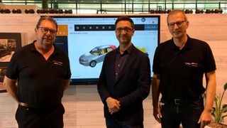 Klaus Gutland (li.), Vertriebsleiter von Audatex Autoonline, und Erik Jahn (re.), Verantwortlicher für die Geschäftsentwicklung und strategische Projekte im Interview. (Wenz)