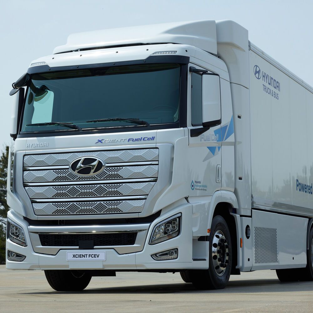 Hyundai liefert erste Brennstoffzellen-Lkw nach Europa