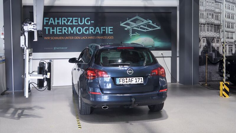 Im Juni wurde in Frankfurt am Main eine Thermografie-Scanner-Station für Kraftfahrzeuge eröffnet.
