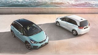 Im Sommer geht der Honda Jazz in zwei Versionen an den Start. (Bild: Honda)