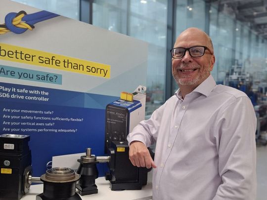 Martin Preece leitet den britischen Standorts Stober Drives Ltd. in Cannock, Staffordshire, Vereinigtes Königreich.(Bild:  Stöber Antriebstechnik)