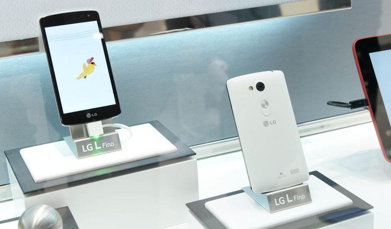 Auf der diesjährigen IFA präsentierte LG das L Fino und das L Bello. Beide Smartphones erweitern das Mittelklasse-Portfolio des Herstellers. (Bild: LG)