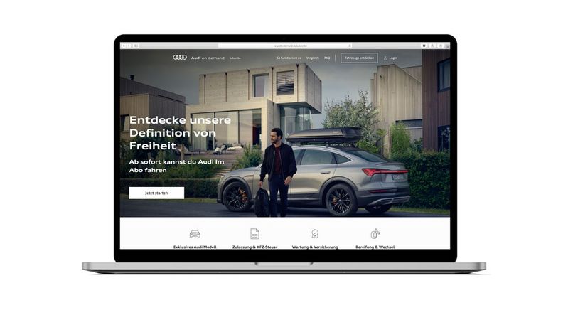 Audi erweitert sein Mobilitätsangebot Audi on demand nun auch um Abo-Modelle. Audi erweitert sein Mobilitätsangebot Audi on demand nun auch um Abo-Modelle.